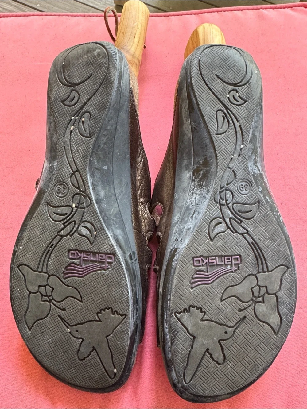 Dansko Leather Slip-on Sandals size 39
